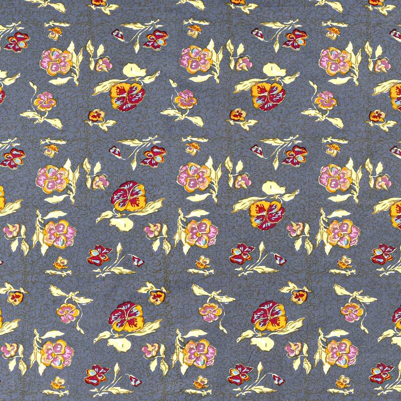 Couleur Nature Pansy Rectangle Tablecloth