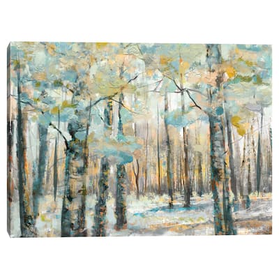 Kaleidoscope Trees IV by Studio Arts Canvas Art Print