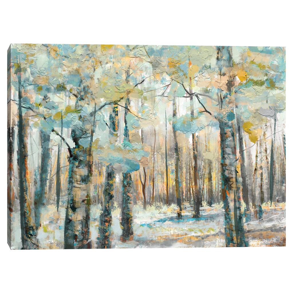 Kaleidoscope Trees IV by Studio Arts Canvas Art Print