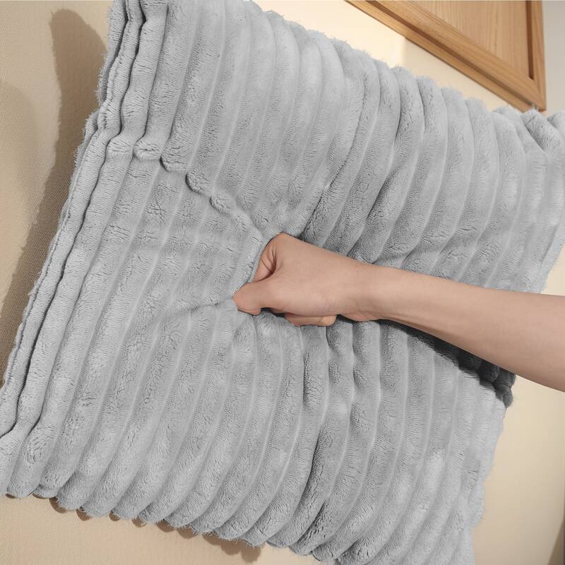 Freely Configurable Layout Modular Couch, U-shaped Sectional Sofa, Corduroy Full Compression Floor Standing Sofa with Pillows