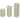LED Flickering Flameless Pillar Candles - 8.75" - Cream - Set of 3