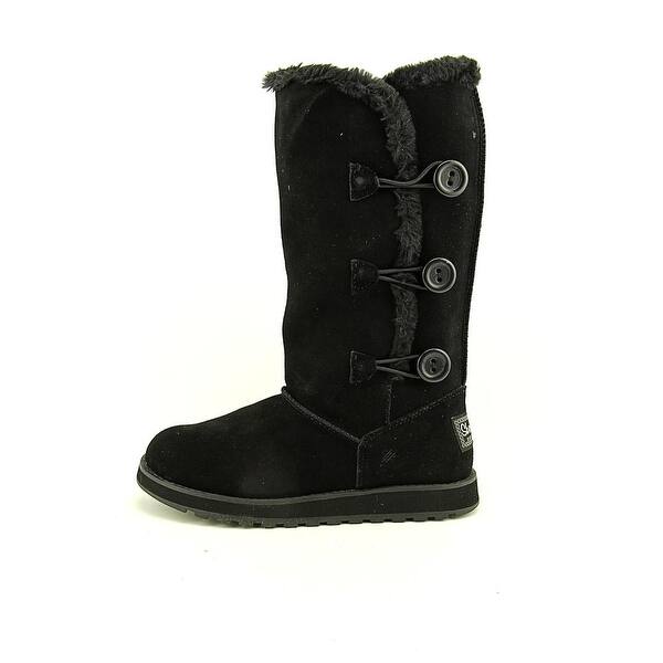 Shop Skechers Keepsakes Conceal Women Round Toe Suede Black Winter