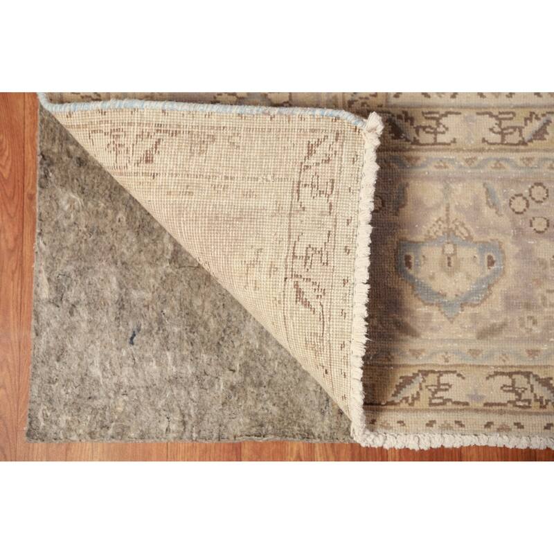 Tabriz Persian Vintage Rug Handmade Wool Carpet - 10'1" x 12'11"