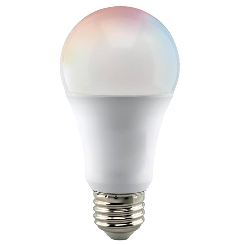 9.5 Watt A19 LED RGB & Tunable White Starfish IOT 120 Volt 800 Lumens - White