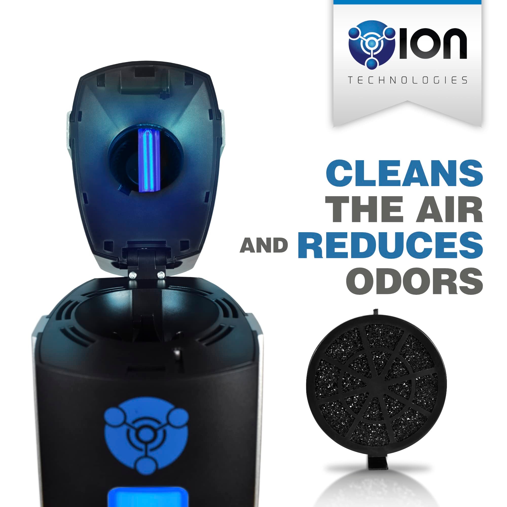 Envion ionic pro elite air ionizer and air purifier with permanent filter black deals