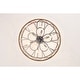 preview thumbnail 8 of 18, Ofelia 24-inch Chrome and Faux Wood 6 Lights 3 Blades Lighted Ceiling Fan with Remote