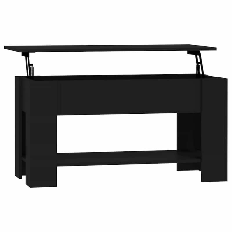 vidaXL Coffee Table Lift Top End Table Accent Side Sofa Table Engineered Wood - 39.8" x 19.3" x 20.5"