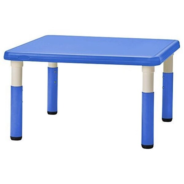 Early Childhood Resources 32 In Square Resin Table Blue