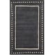 preview thumbnail 105 of 130, SAFAVIEH Handmade Bella Alverta Dotted Border Wool Rug 2' x 3' - Dark Grey/Ivory - Rectangle