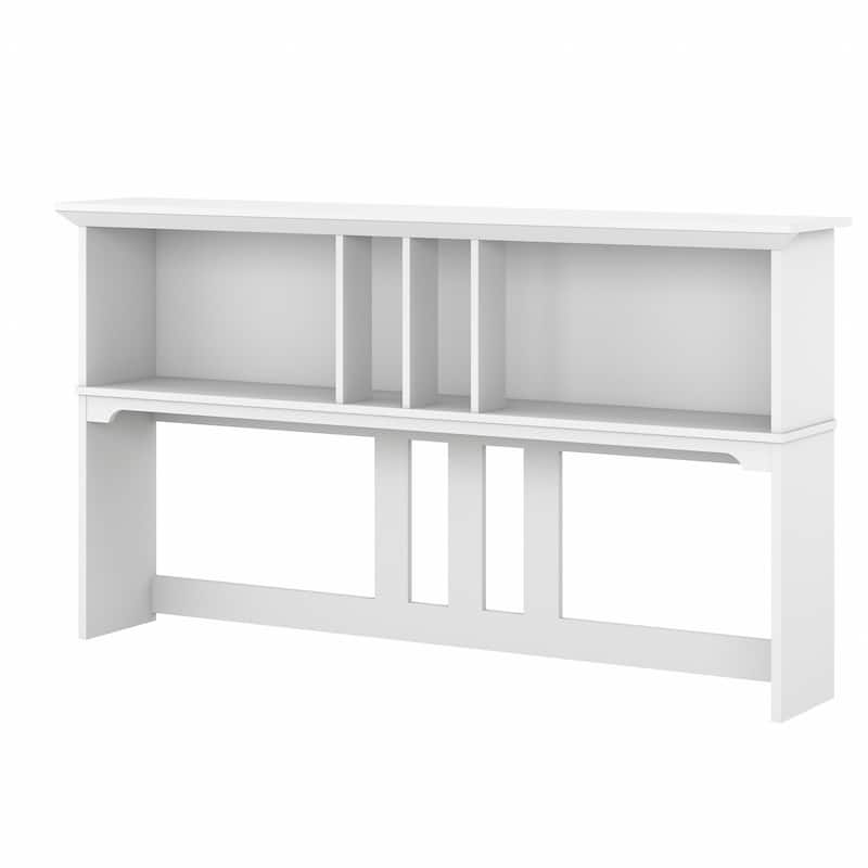 Bush Furniture Salinas 60W Hutch- Hutch Only - 60.00"L x 10.51"W x 32.99"H
