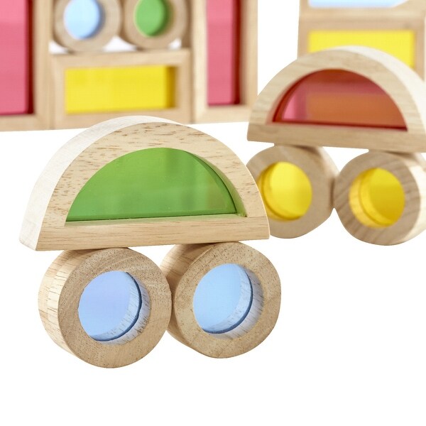 guidecraft jr rainbow blocks