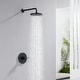 preview thumbnail 3 of 28, Luxier SS-B02 Single Handle 1-Spray Shower Faucet (Valve Included)