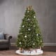 7-Foot Mixed Spruce Pre-Lit String Light or Unlit Hinged Artificial Christmas Tree by Christopher Knight Home - Multi-Colored