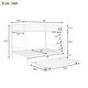 preview thumbnail 4 of 25, Full XL Over Queen Metal Bunk Bed with Trundle