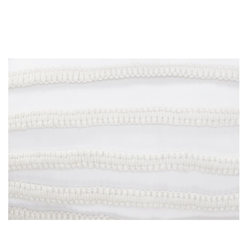 Sevita Hand Made Macrame Indoor Outdoor Throw Pillow