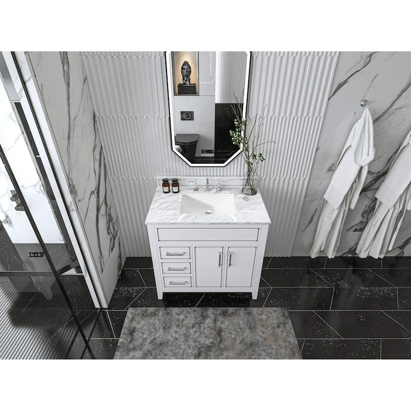 Ancerre Designs Aspen Bathroom Vanity Set