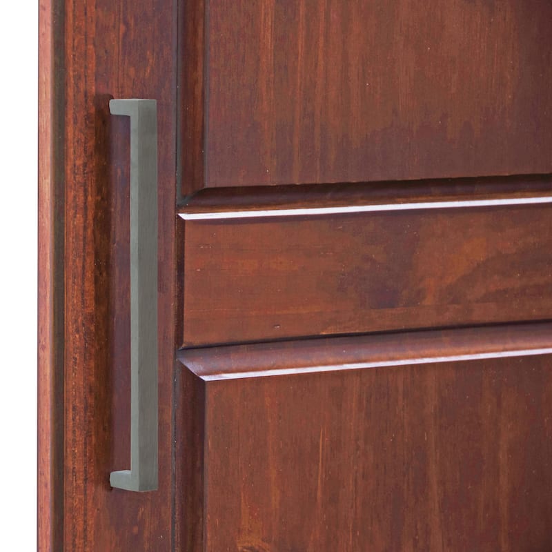 Palace Imports 100% Solid Wood Metro Wardrobe Armoire with Solid Wood or Mirrored Doors