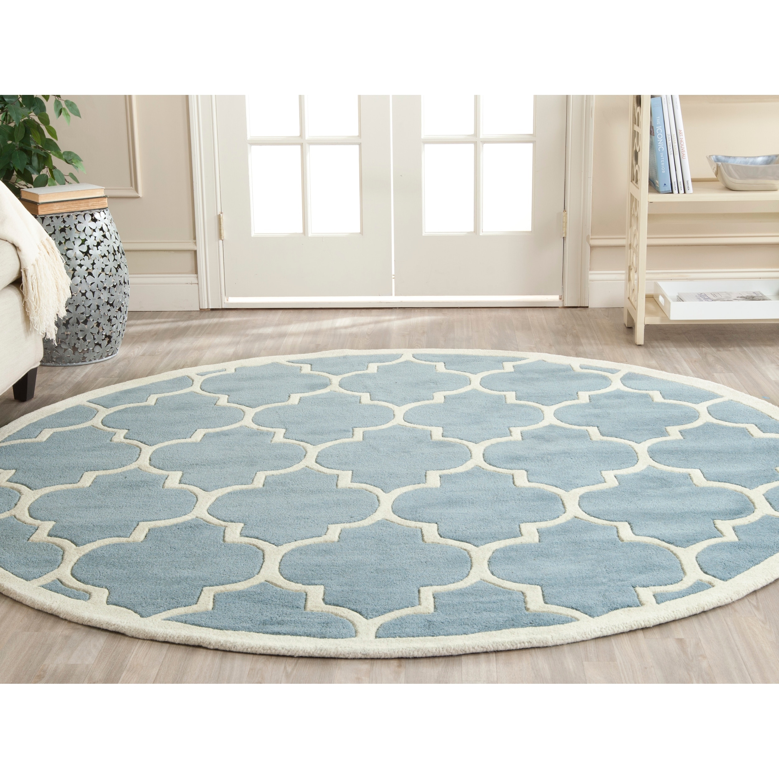 SAFAVIEH Handmade Chatham Vally Modern Moroccan Wool Rug