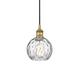 Option Brushed Brass / Clear Water Glass