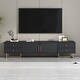 TV Stand for 65+ Inch TV, Entertainment Center TV Cabinet Console Table ...