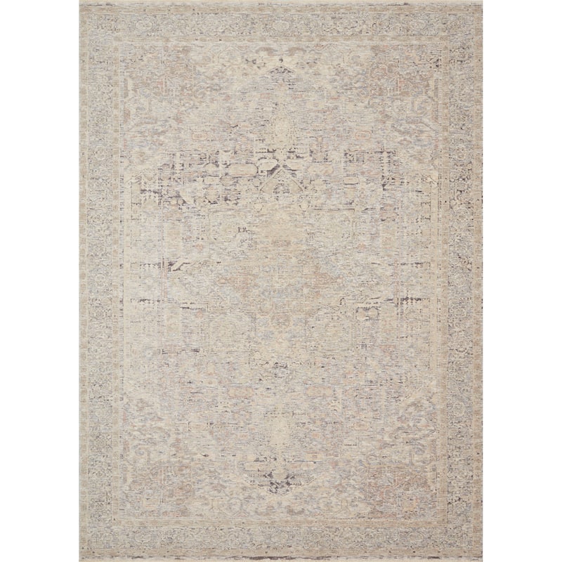 Alexander Home Artysan Vintage Distressed Shabby-Chic Area Rug