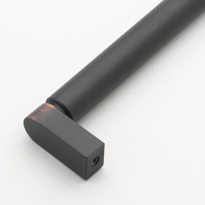GlideRite 6-5/16 in. 160mm Center to Center Solid Smooth Cabinet Bar Pull - 4787-160