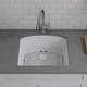 preview thumbnail 5 of 8, Lexicon Platinum 2321D Quartz Composite Single Bowl Kitchen Sink
