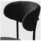 preview thumbnail 5 of 48, Bayville Mid-Century Curved Back Fabric Upholstered Metal Dining Chair (Set of 6)