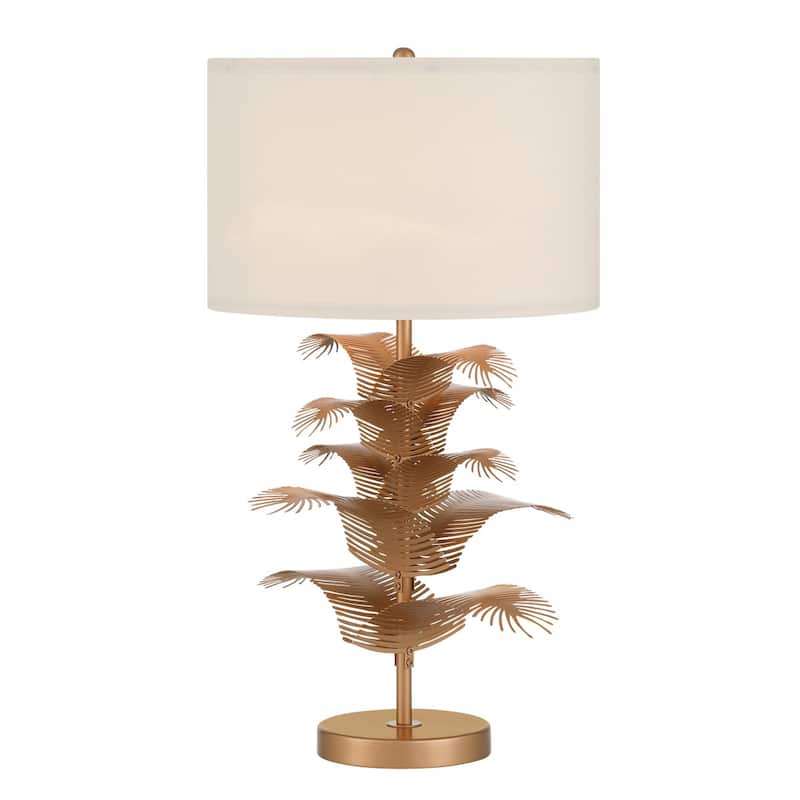 Acroma Demrul Table Lamp with Metal Leaves rod - 1-light