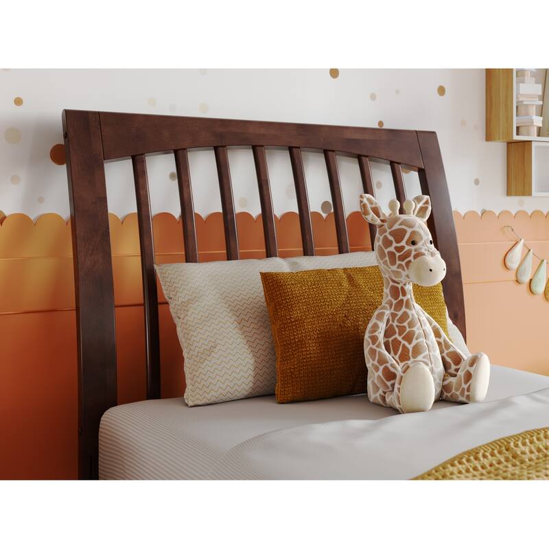 Orleans Solid Wood Low Profile Sleigh Platform Bed