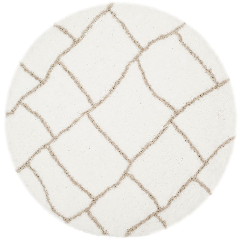 SAFAVIEH Handmade Toronto Shag Shanelle Polyester Rug