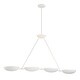 preview thumbnail 10 of 9, Kovacs P1318 Undertas 4 Light 48" Wide Linear Chandelier