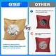 preview thumbnail 5 of 33, GSE™ Set of 8 Regulation Size Cornhole Bean Bags. Corn Hole Board Toss Game Replacement Bean Bags