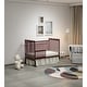 preview thumbnail 11 of 25, 3-In-1 Convertible Crib In Storm BLACK