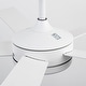 preview thumbnail 16 of 16, Vaczon 48" Modern White Bedroom Smart LED Ceiling Fan with Remote and App