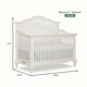 preview thumbnail 5 of 9, Evolur Aurora 5 in 1 Convertible Crib