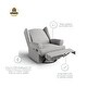 preview thumbnail 23 of 36, Storkcraft Serenity Wingback Upholstered Recline Glider