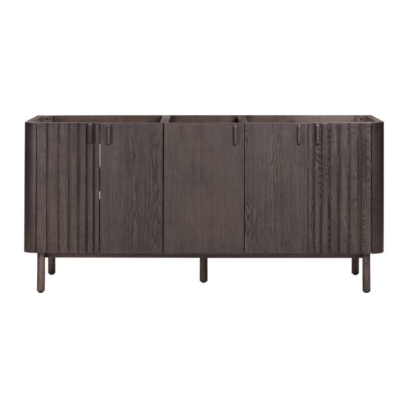 Avanity Blakely 72 in. Vanity Only in Brown Oak finish