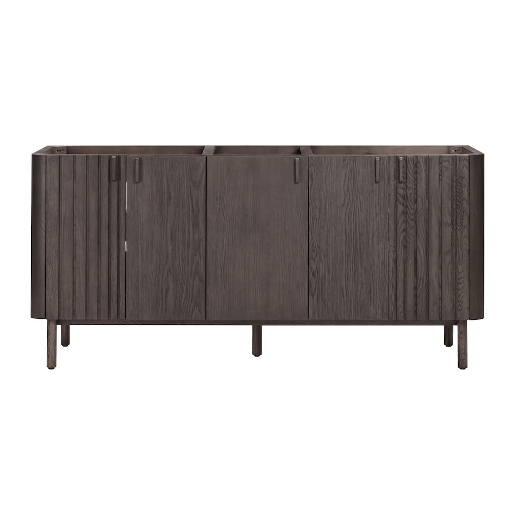 Avanity Blakely 72 in. Vanity Only in Brown Oak finish