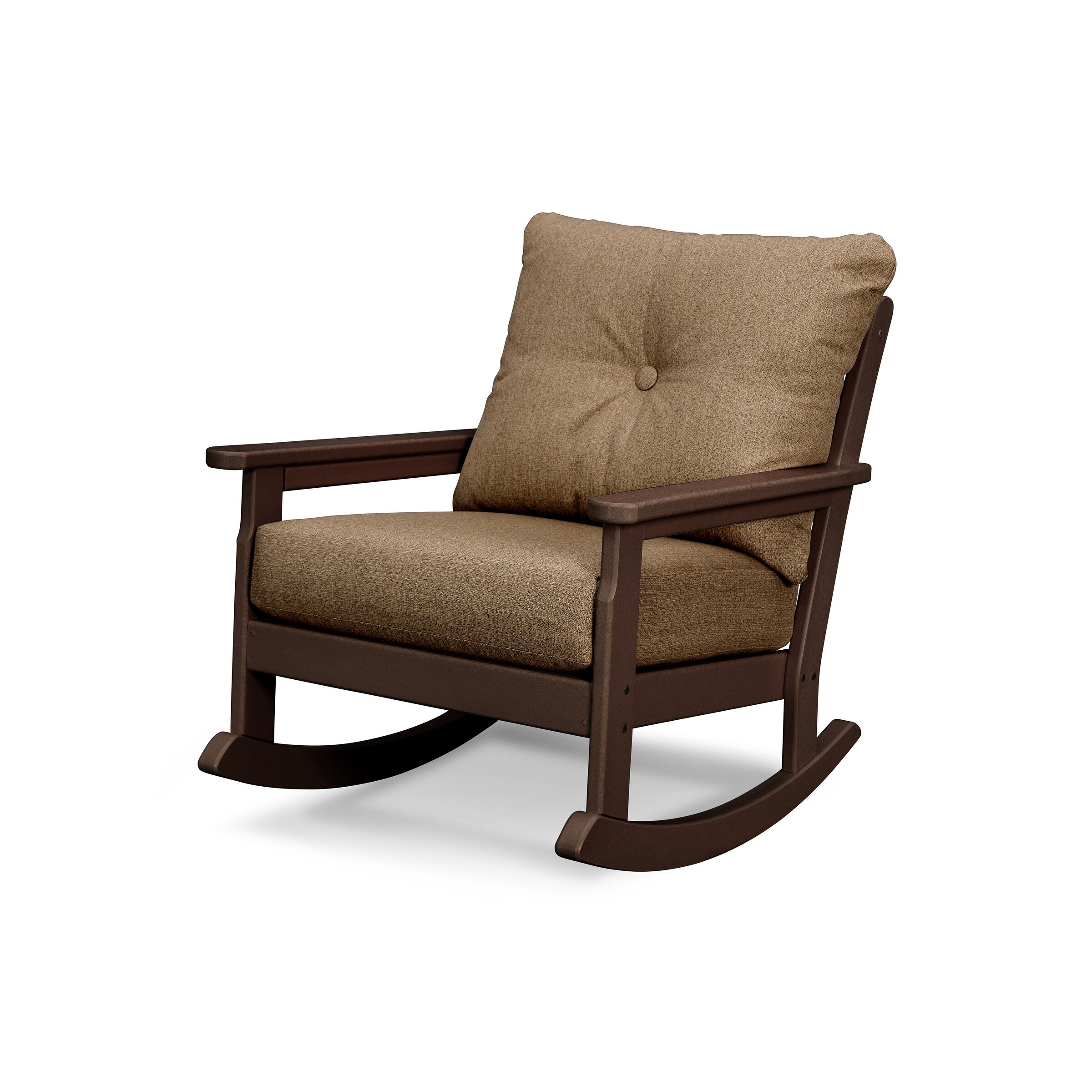 Polywood vineyard deep best sale seating rocking chair
