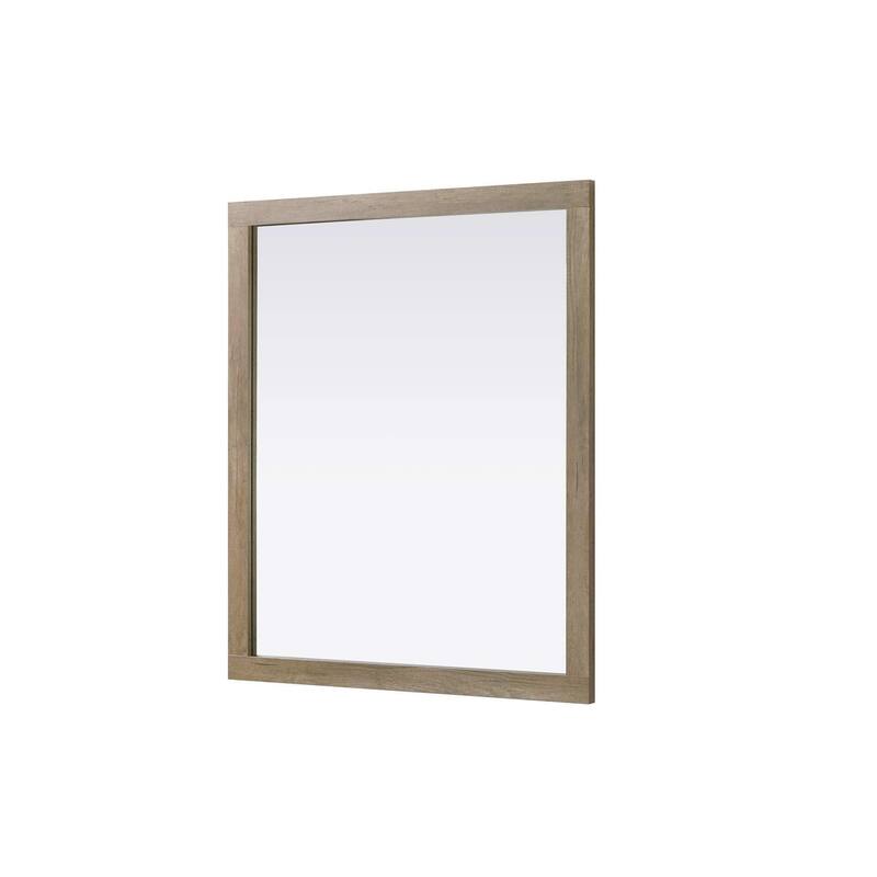 Solene Wooden Rectangle Mirror (42-48 x 36 in.)