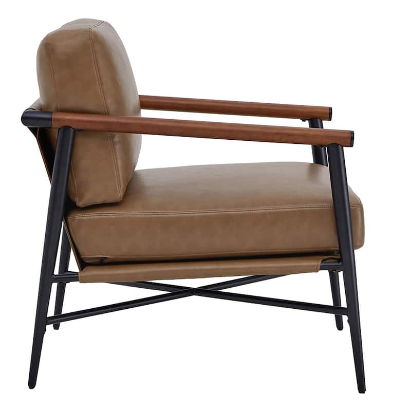 Vincent Mid Century Modern Upholstered Accent Chair