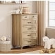preview thumbnail 27 of 33, Farmhouse Kids Dresser with 5/6 Drawers, Wood Baby Dresser for Nursery