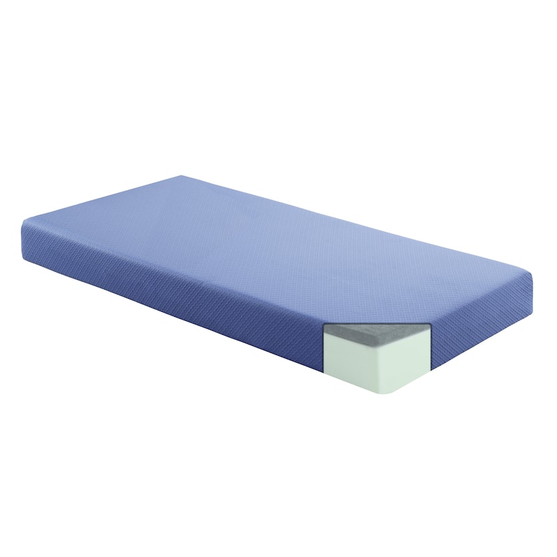 Lay 7-Inch Gel-Infused Memory Foam Mattress
