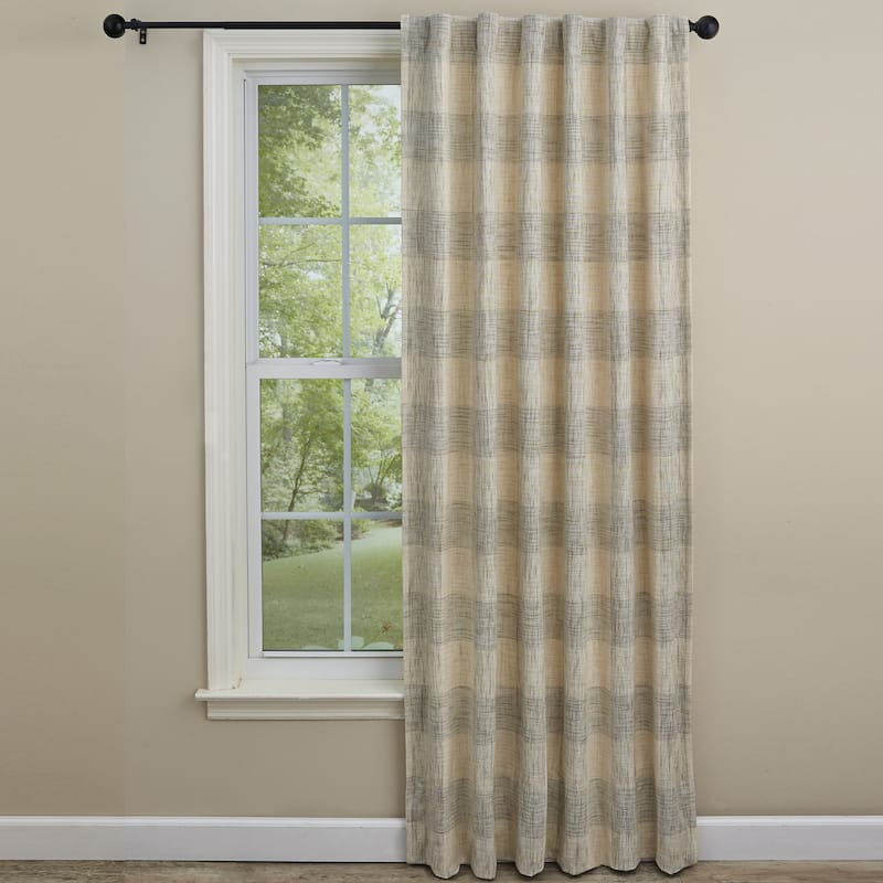 Split P Chesney Hidden Tab Panel - 50'' x 96" - Natural - 50" x 96"