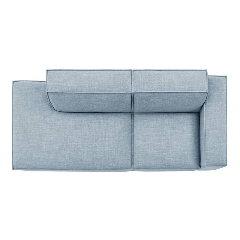 Restore 2-Piece Performance Fabric Upholstered Modular Loveseat