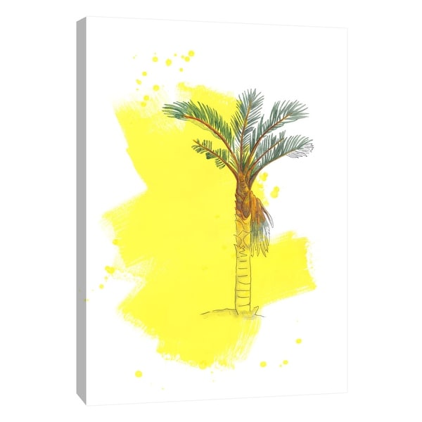 PTM Images 9-105244 PTM Canvas Collection 10" x 8" - "Palm 1" Giclee Palm Trees Art Print on Canvas