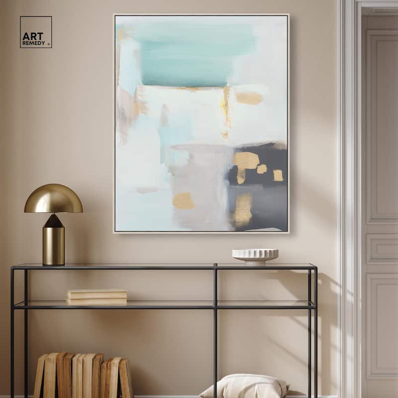 Misty Luxe III Canvas by Art Remedy