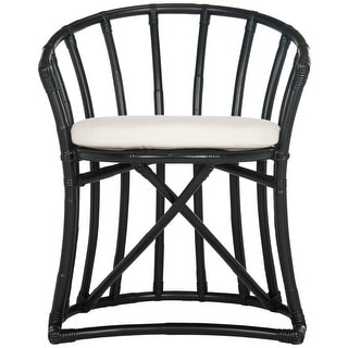 SAFAVIEH Bates Rattan Accent Chair - 25"W x 22"D x 31"H