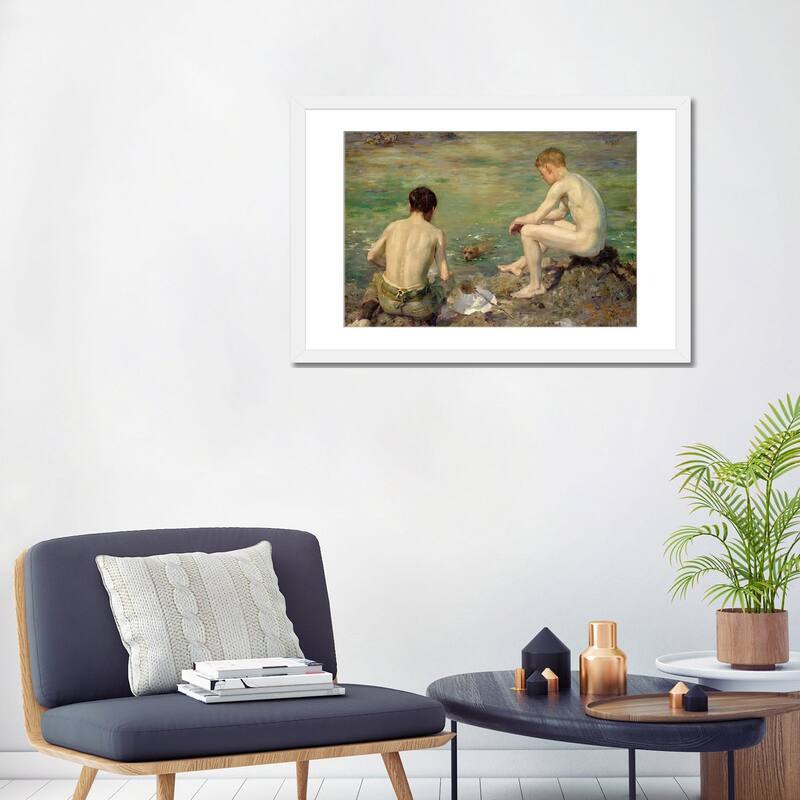 iCanvas "Three Companions" by Henry Scott Tuke